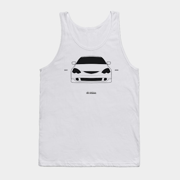 Honda Integra DC5 Tank Top by RexDesignsAus